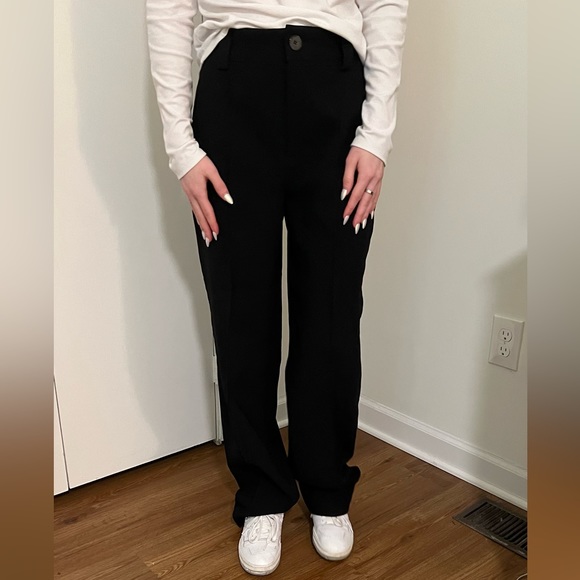 relaxed low rise zara trousers - Picture 1 of 2